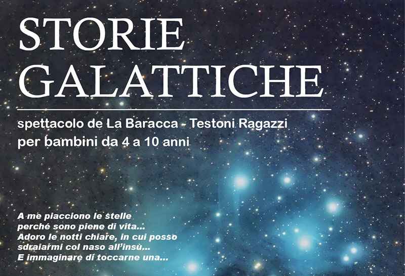 Storie Galattiche Spettacolo De La Baracca Teatro Testoni Bolognacares